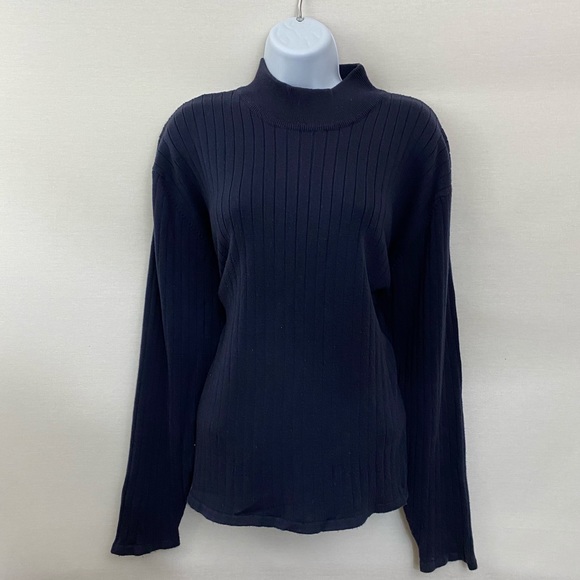 Casual Corner Sweaters - Casual Corner Blue Sweater Size XL F-43